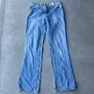 Vtg Y2K Cruel Girl Women's‎ Jeans Size 6 LONG Blue Denim Bootcut +